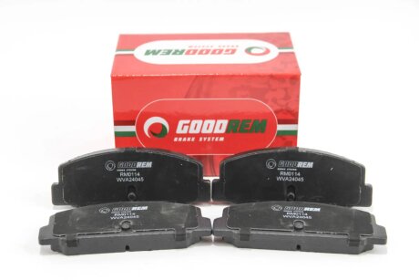 Тормозные колодки зад. Mazda 323/626 94-04 (akebono) GOODREM RM0114