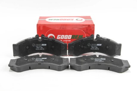 Тормозные колодки Sprinter/LT 96-06 (спарка))/Vario 2.9TD GOODREM RM1198