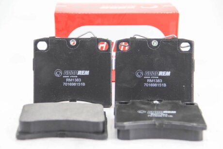 Тормозные колодки пер. Transporter (96-03) GOODREM RM1383