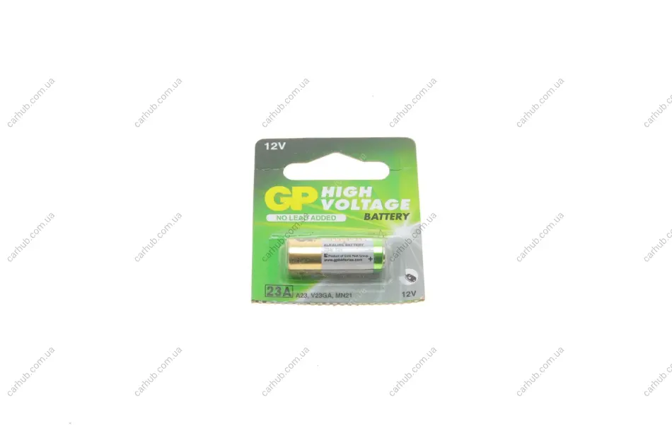 Батарейка Alkaline 23AE-2C5 (12V) (A23) (1шт) GP 4891199042140 (фото 1)