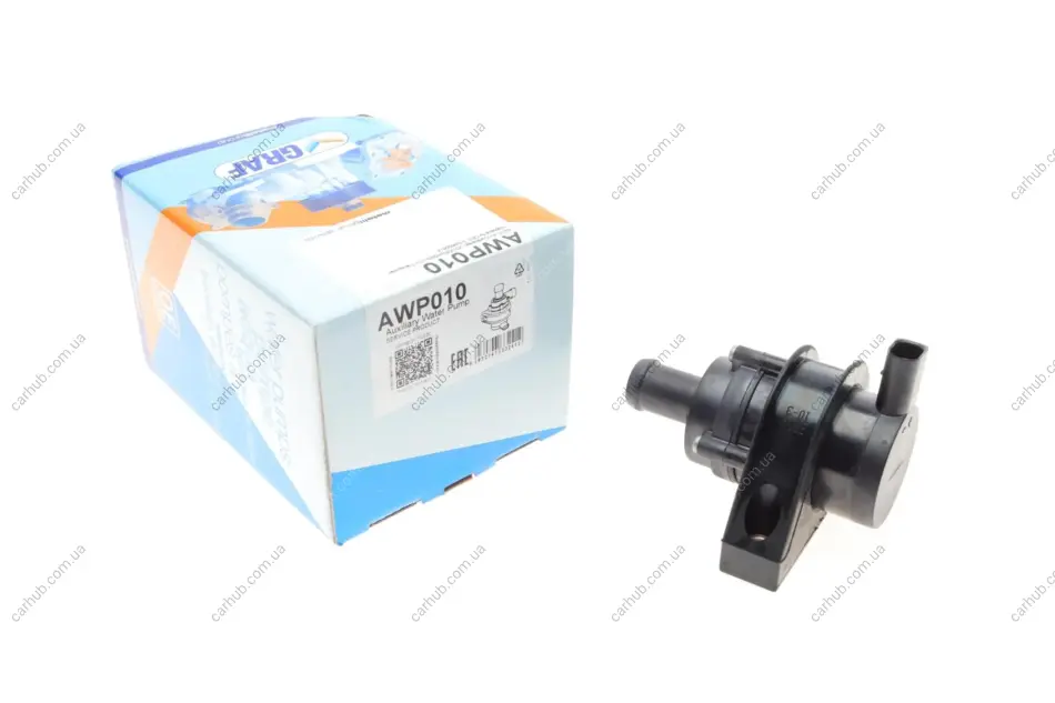 Насос системи охолодження (додатковий) VW T5 1.9TDI/3.2 V6 04-09/Bentley Continental 6.0 03-13 GRAF AWP010 (фото 1)