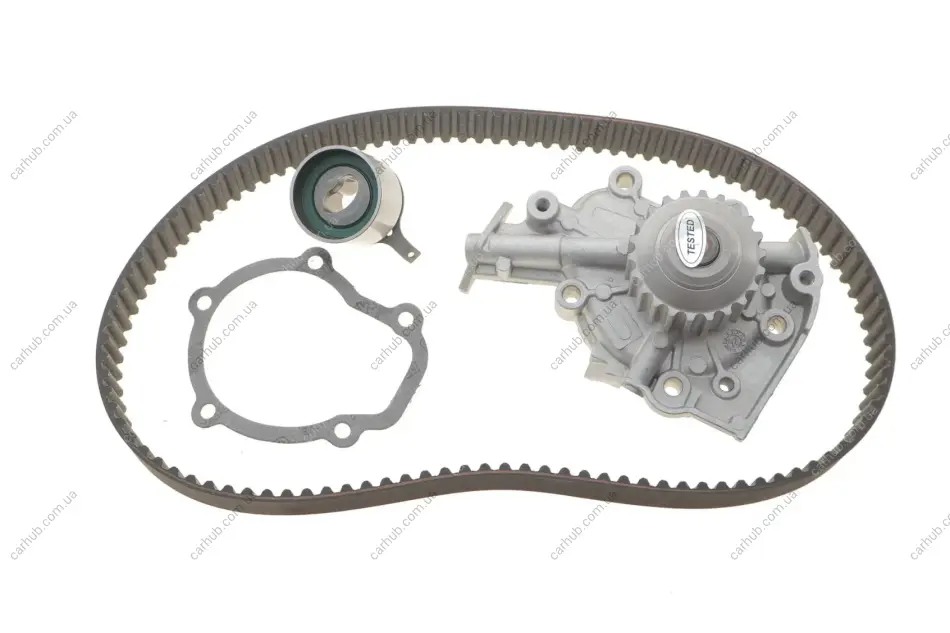 Комплект ГРМ + помпа Daewoo Matiz 0.8/Chevrolet Aveo 1.2 00-06 (25x107z) (PA738) GRAF KP738-1 (фото 1)