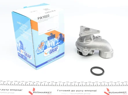 Помпа води Hyundai Accent/Getz/i30/Matrix/Kia Cerato/Rio II/Cee\'d 1.5-1.6 CRDi 04-08 (R/B) (7 лоп) GRAF PA1023