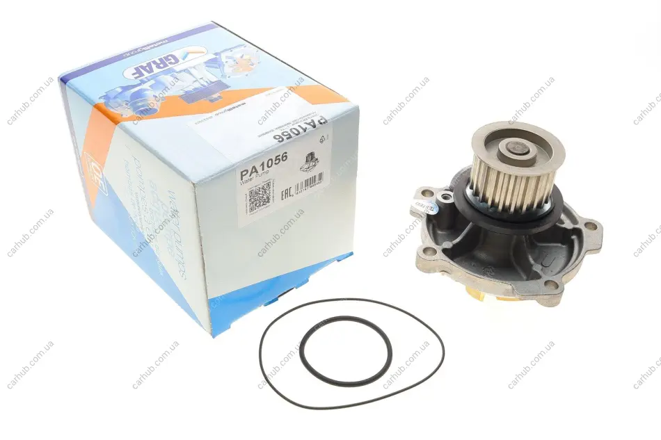 Помпа води Chrysler Voyager IV/ Grand Voyager 2.5-2.8 CRD 00-08 (22z) (R/B) (7 лоп) GRAF PA1056 (фото 1)