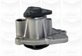 Помпа води Mitsubishi Lancer VIII/Outlander II/III/Jeep/Dodge 2.0/2.4 4WD 06- (R/B) (6лоп) GRAF PA1082