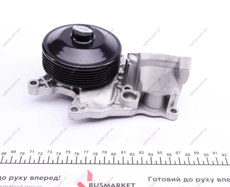 Помпа води BMW 3/4/5/6/X3/X4/X5/X6 330d/335d/430d/435d/530d/535d/640d/xDrive 30-40d 11- (B/B)(6 лоп) GRAF PA1178 (фото 1)