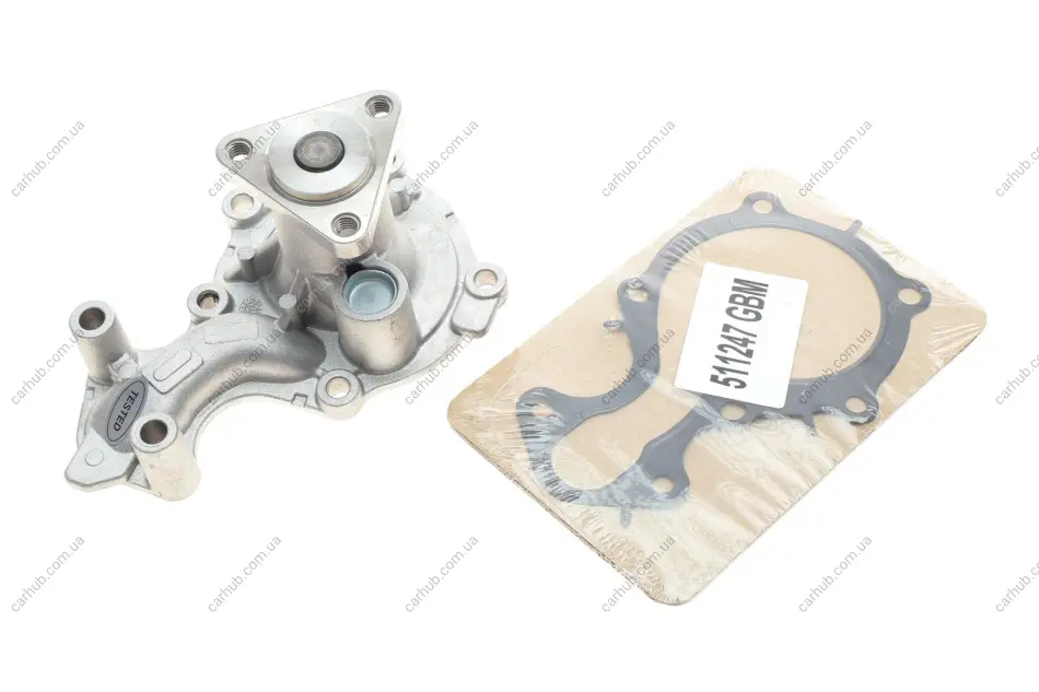 Помпа води Ford C-Max II/Focus III/Mondeo V/Fiesta/Transit Courier 1.0 EcoBoost/1.1 12- (R/B)(6 лоп) GRAF PA1247 (фото 1)