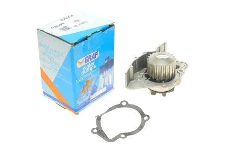 Помпа води Citroen Berlingo/Xsara/Peugeot Partner/306/309/405/406 1.6/1.8/1.9 87-02(20z)(B/B)(6 лоп) GRAF PA348