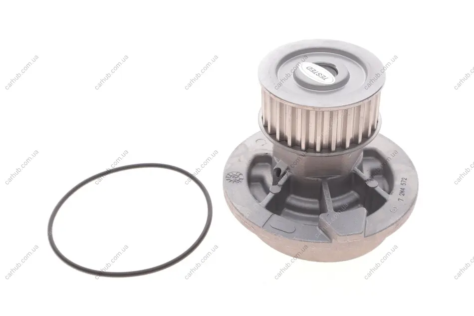Помпа води Opel Astra F/G/Vectra A/B/Kadett E 1.7D/TD/1.8i 16V/2.0i 16V 88-00 (25z) (B/B) (8 лоп.) GRAF PA572 (фото 1)