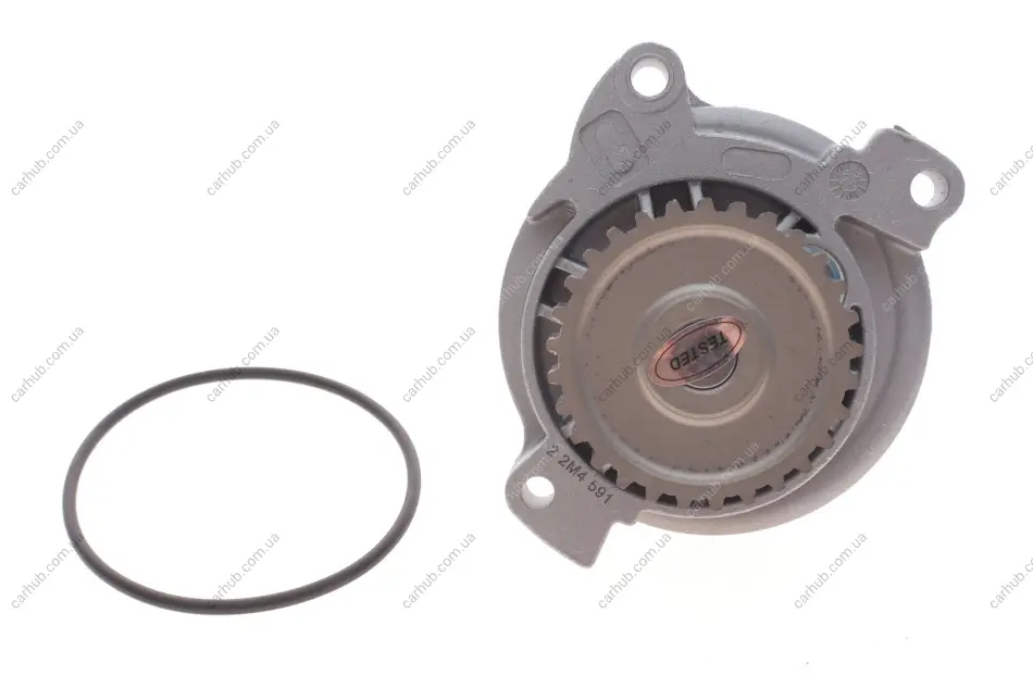 Помпа води Audi 100/80 2.3E/2.3E quattro 90-96/A6 2.3/2.3 quattro 94-97 (29z) (B/B) (7 лоп) GRAF PA591 (фото 1)