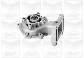 Помпа води Ford Transit VII 2.0DI/TDCi 00-06/Mondeo III 2.0/2.2TDCi 00-07 (B/B) (8 лоп.) (без корп.) GRAF PA839 (фото 1)