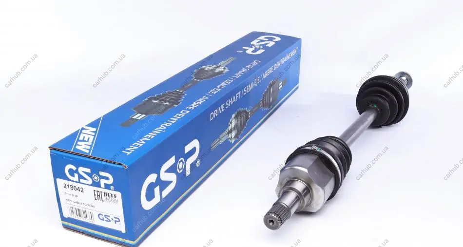 Піввісь Ford Focus 98-04 (L) (25х23х633) GSP 218042 (фото 1)