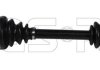 Піввісь (передня) Opel Astra H 1.9 CDTI/2.0 Turbo 04-10 (R) (33x34x595) GSP 221056 (фото 1)