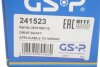 Піввісь (передня) (L) Nissan X-Trail I 2.0/2.5/2.2 dCi/Di 01-13 (29z/29z/617mm) (+ABS44z) GSP 241523 (фото 2)