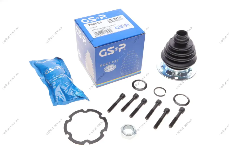 Пильник ШРКШ (внутрішній) VW Golf 86-02/Passat 83-97/Audi A4 95-01 (21x52.9x93)(к-кт) GSP 760054 (фото 1)
