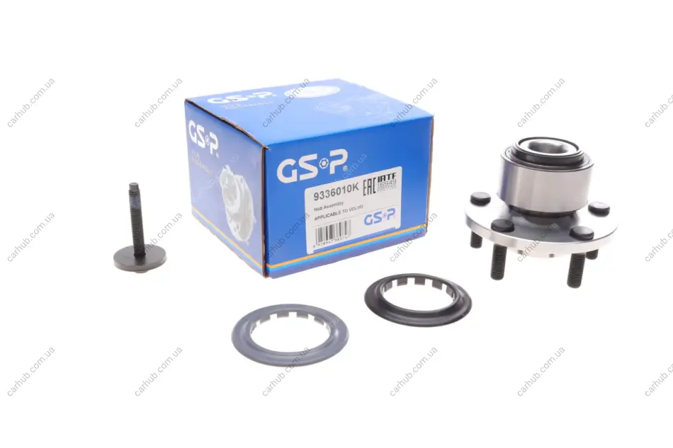 Підшипник маточини (передньої) Volvo S40 04-12/V50 04-12/C30 06-12/C70 07-13(+ABS) GSP 9336010K (фото 1)