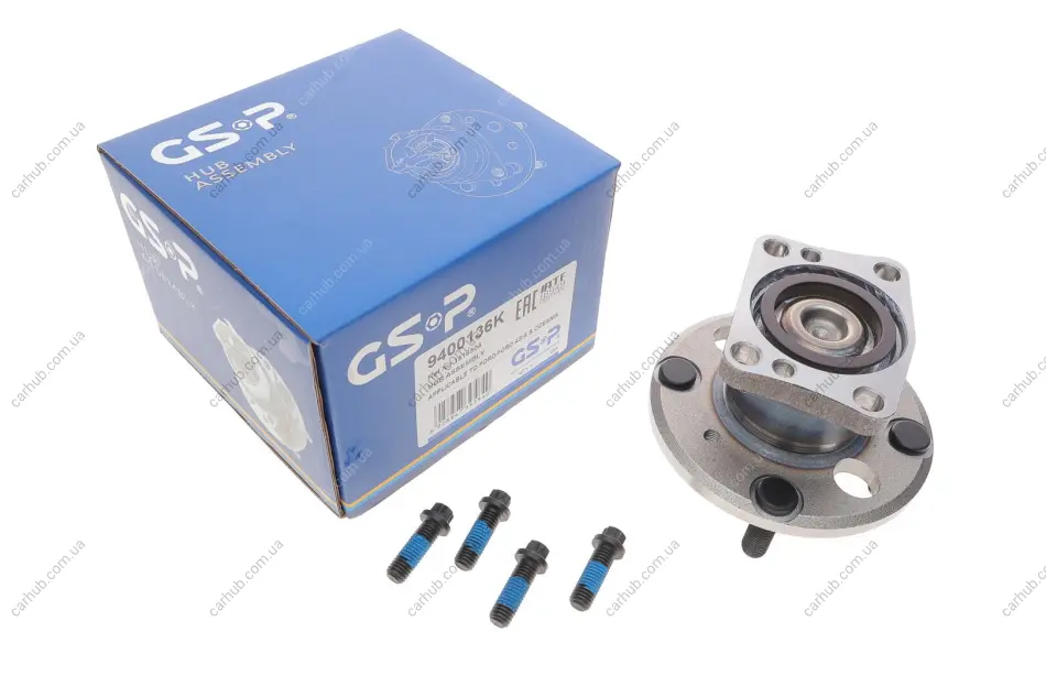 Підшипник маточини (задня) Ford Fiesta 1.0-1.6 i/1.4-1.6 TDCi 08- (+ABS) GSP 9400136K (фото 1)