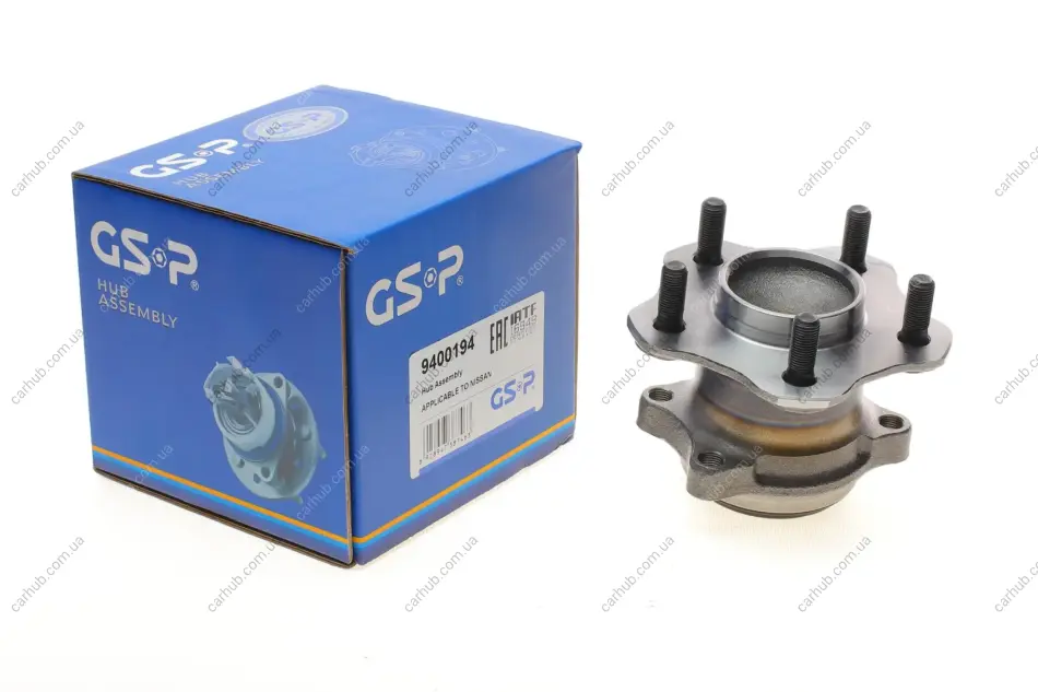 Підшипник маточини (задньої) Nissan Juke 10- GSP 9400194 (фото 1)