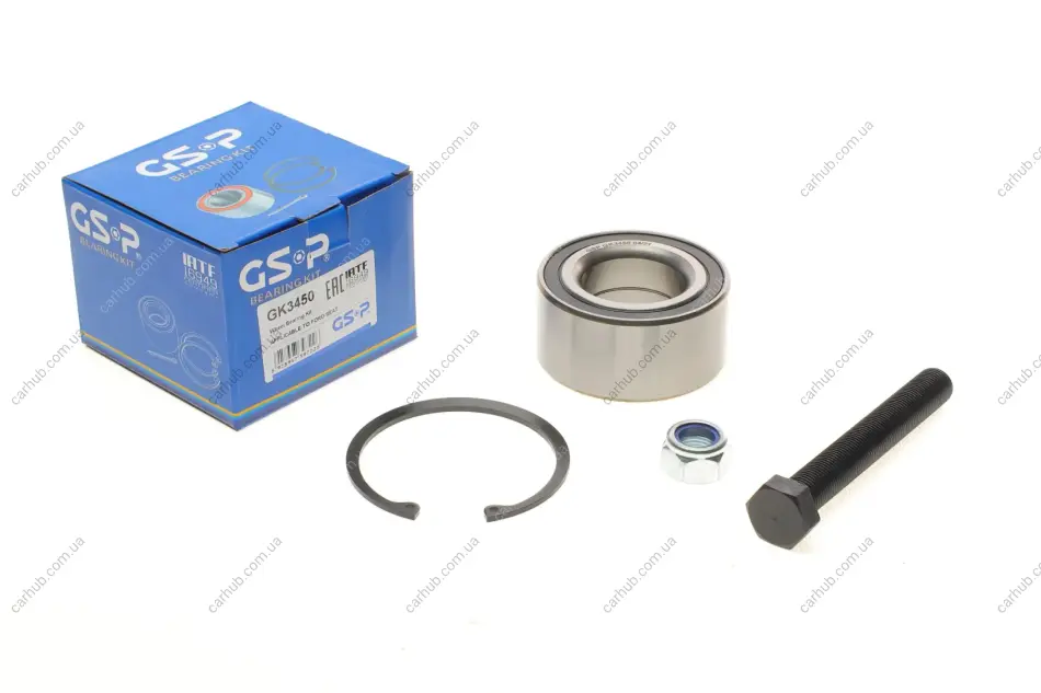 Підшипник маточини (задньої) VW Sharan 95-10/Ford Galaxy 95-06 (43x80x38)(к-кт) GSP GK3450 (фото 1)