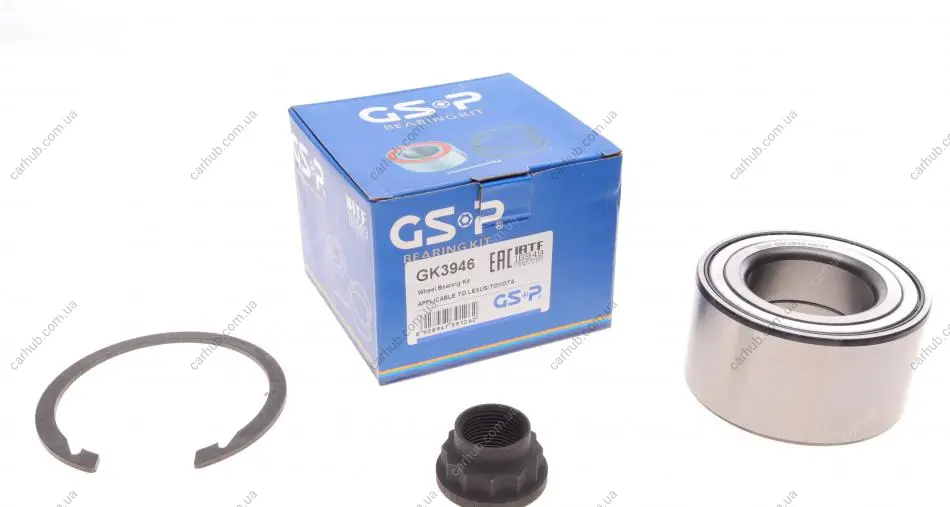 Підшипник маточини (передньої) Toyota Camry 01-/Lexus RX300 03-08 (45x84x45) GSP GK3946 (фото 1)
