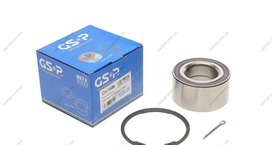 Підшипник маточини (передньої) Peugeot 4007/4008/Mitsubishi ASX/Outlander (43x80x40) (+ABS) GSP GK7408 (фото 1)
