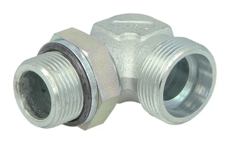 Кріплення TEKALAN Коліно, M22x1,5 зовнішній, M26x1,5 зовн., Метал, кількість штук в упаковці: 1шт (із ущільнюючим кільцем) HALDEX 1-80518222 (фото 1)