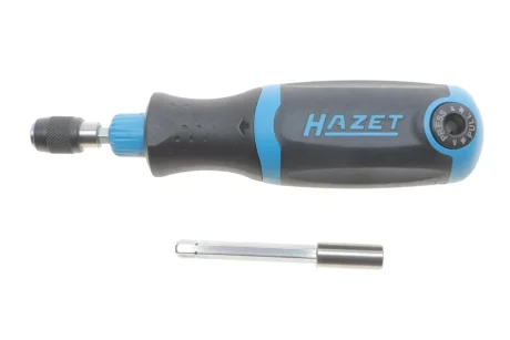 Викрутка із тріскачкою M6 та біти 12 од. HAZET 810R-4