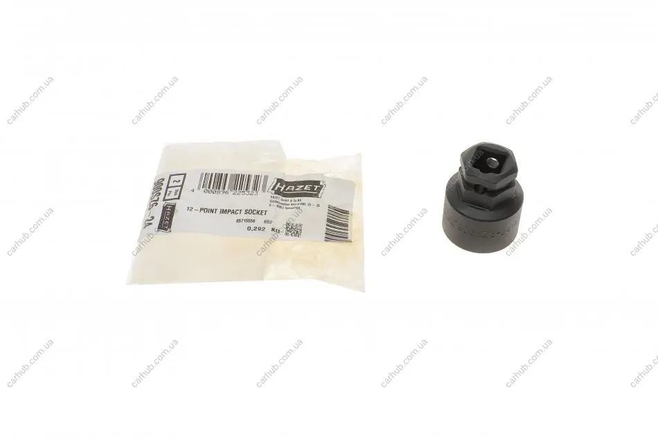 Головка торцева ударна 1/2" 24 мм 12-граней HAZET 900SZ6-24 (фото 1)