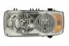 Фара лів (H1/H7/P21W/W5W, ручн, без мотора, колір відбивача: хром, колір повороту: помаранчевий) DAF 75 CF, 85 CF, CF 65, CF 75, CF 85, LF 45, LF 55, SB, XF 105, XF 95 01.74- HELLA 1EJ247 046-031 (фото 1)