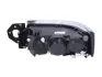 Фара прав (H1/H3/H7/PY21W/W5W, ручн, без мотора, світло протитуманних фар, колір відбивача: хром, колір повороту: прозор) RVI PREMIUM 2 10.05- HELLA 1EL011 899-381 (фото 2)