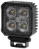 Робоча лампа (LED, 12/24В, 24Вт, 1700лм, кількість LED діодів: 4, довжина: 800мм, висота: 95мм, ширина: 70мм, глибина: 41мм, розсіяне світло з датчиком температури) HELLA 1GA357 110-002 (фото 1)