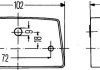 Ліхтар підсвітки номерного знаку - 12V HELLA 2KA003389061 (фото 2)