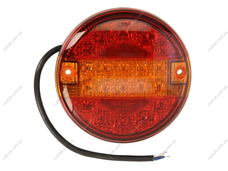 Ліхтар задній лів/прав (LED, 12/24В, з індикатором, із стоп-сигналом, паркувальні вогні) HELLA 2SD357 026-001 (фото 1)