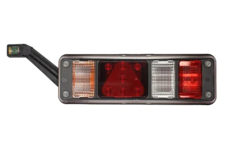 Ліхтар задній лів EASYCONN I (LED, 24В, з індикатором, світло протитуманних фар, світло заднього ходу, із стоп-сигналом, паркувальні вогні, аварійний трикутник, із лампою із подовжувачем, конектор: 7P HELLA 2VP340 961-117