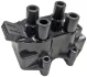 Котушка запалювання FIAT 124, UNO FSO 126P, POLONEZ I MG MGB GT OPEL ASTRA F, ASTRA G, CALIBRA A, OMEGA B, VECTRA A, VECTRA B, ZAFIRA A 0.6-2.0 01.73-01.05 HELLA 5DA358 000-291 (фото 1)