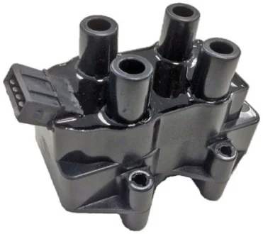 Котушка запалювання FIAT 124, UNO FSO 126P, POLONEZ I MG MGB GT OPEL ASTRA F, ASTRA G, CALIBRA A, OMEGA B, VECTRA A, VECTRA B, ZAFIRA A 0.6-2.0 01.73-01.05 HELLA 5DA358 000-291