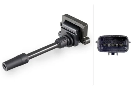 Котушка запалювання VOLVO V40 MITSUBISHI CARISMA, PAJERO III, PAJERO PININ I, SPACE STAR 1.8/2.0/3.5 07.95-06.07 HELLA 5DA358 057-351