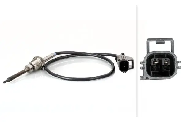 Датчик температури ВГ на VW / Skoda HELLA 6PT014494451 (фото 1)