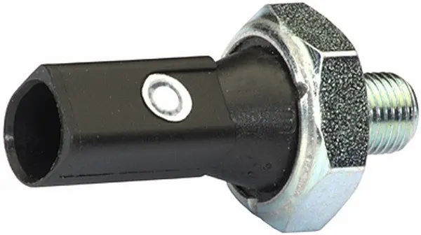 Датчик тиску масла (1,2-1,6Бар, 1 pin, чорн) AUDI A6 C5 SEAT CORDOBA, LEON SKODA OCTAVIA I VW BORA I, NEW BEETLE, TRANSPORTER T4 1.6-2.8 07.90-12.10 HELLA 6ZL008 280-051 (фото 1)