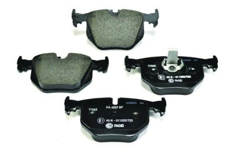 Тормозные колодки зад. BMW 3 (E46)/ RANGE ROVER III (L322); X3 (E83) 97-12 HELLA 8DB355006-691