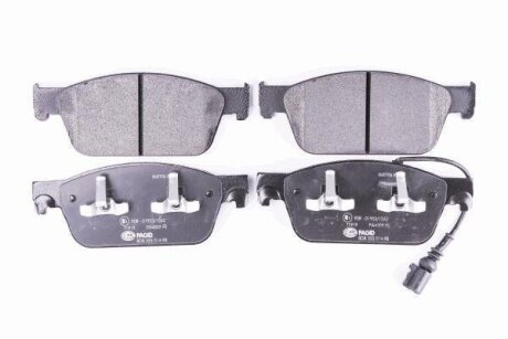 Колодки гальмівні дискові комплект передні HELLA 8DB355014981