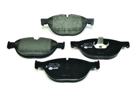 Колодки гальмівні дискові комплект передні HELLA 8DB355015251