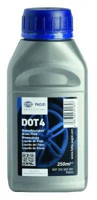 Гальмівна рідина DOT4 0.25L PAGID HELLA 8DF355360-001 (фото 1)
