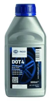 Гальмівна рідина DOT4 0.5L PAGID HELLA 8DF355360-011
