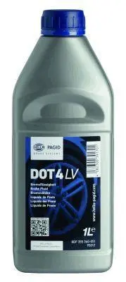 Рідина гальмівна DOT 4 LV, 1л HELLA 8DF355360051 (фото 1)