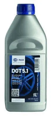 Гальмівна рідина DOT5.1 1L PAGID HELLA 8DF355360-091 (фото 1)