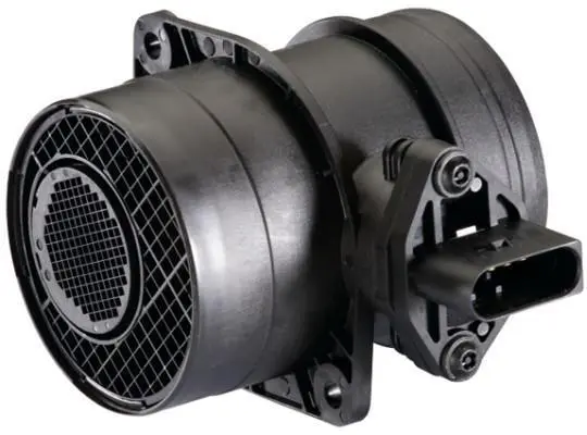 Витратомір повітря (5 pin, модуль) AUDI A3, A4 B5, A4 B6, A4 B7, A6 C5, A6 C6 FORD GALAXY I MITSUBISHI OUTLANDER II SEAT ALHAMBRA, ALTEA, ALTEA XL, CORDOBA, IBIZA III, LEON 1.8-5.0D 11.94-07.15 HELLA 8ET009 142-571 (фото 1)