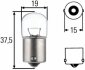Фото 1 - лампа розжарювання R10W 24V 11W BA15s HELLA 8GA002071251 Лампа розжарювання R10W 24V 11W BA15s HELLA 8GA002071251 (фото 1)