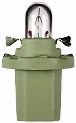 Лампа розжарювання 12V 2W BX8,5d світло-зелений HELLA 8GA007997221 (фото 1)