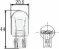 Лампа розжарювання, W21/5W 12V 21/5W W 3 x 16q HELLA 8GD008893-002 (фото 1)